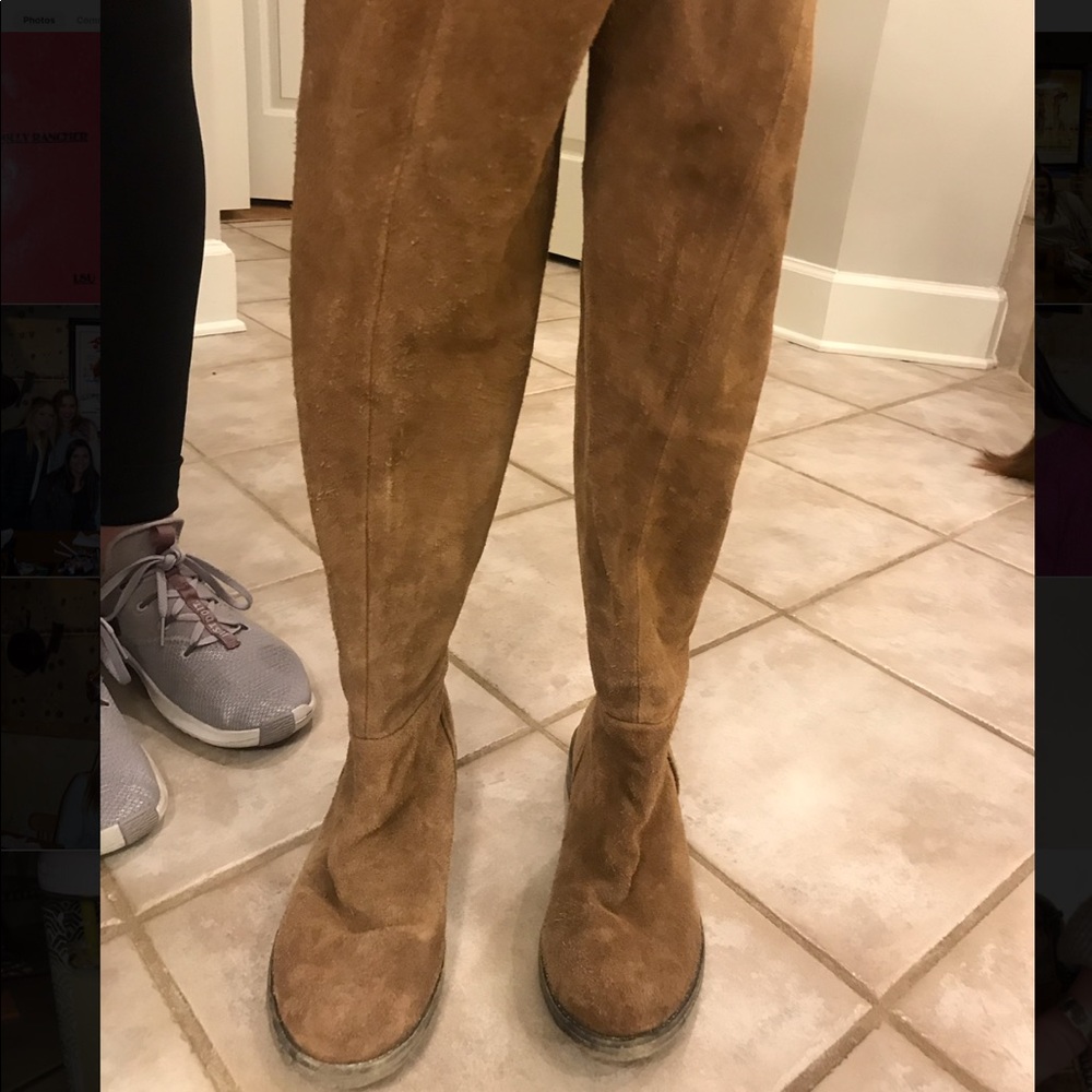Knee high free people boots
